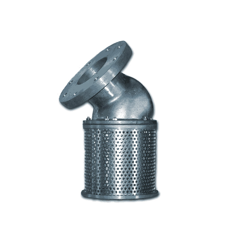 SUREFLO | FOOT VALVE,  COMPANION FLANGE, 45 DEGREE | 4" | SFV4-CF