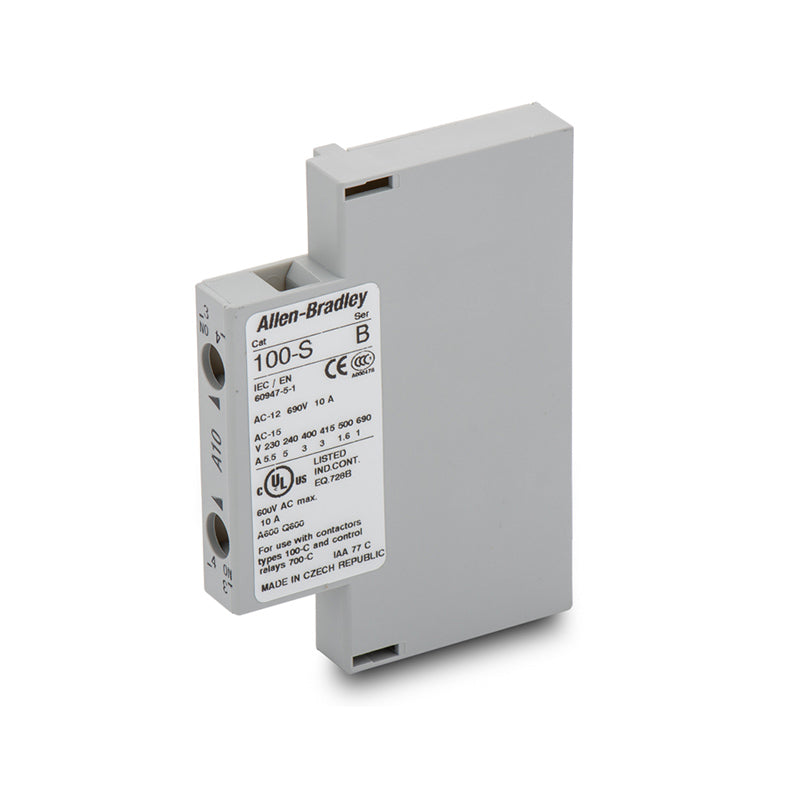 ALLEN BRADLEY | AUXILIARY CONTACT | SIDE MOUNTED | N.O. | 100-SA10