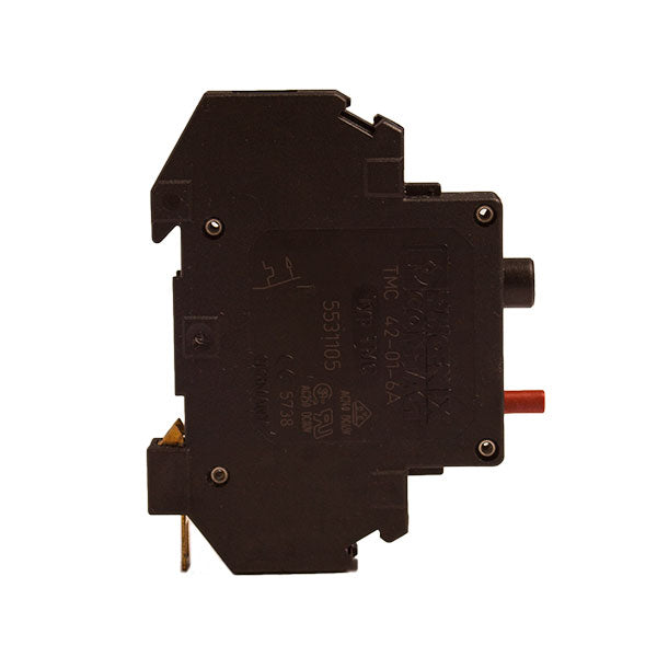 PHOENIX CONTACT CIRCUIT BREAKER | 6 AMP | SINGLE POLE | TMC42-01